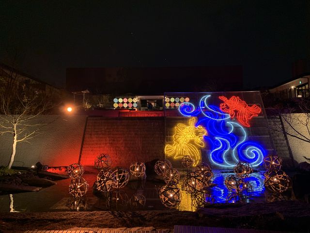 イルミネーションキレイ!_空庭温泉 OSAKA BAY TOWER