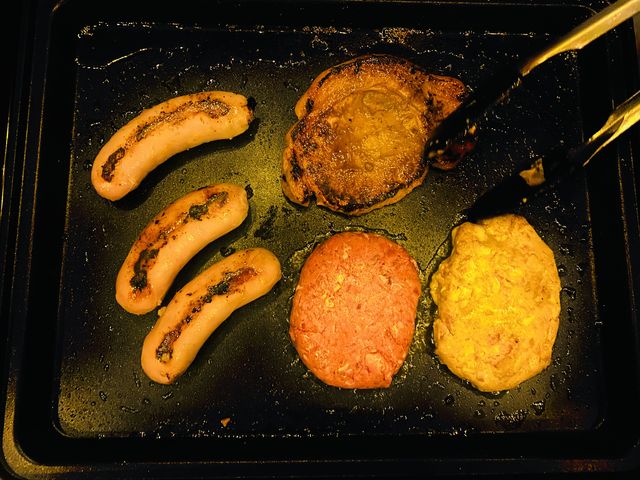 ���̉w���Ƃ܂�ŁA�X�^�b�t����I�X�X���̃A�O�[�\�[�Z�[�W�ƐΊ_���̃n���o�[�O�������܂���(^^)_����ƑD�ӂ��܂遝OKINAWA