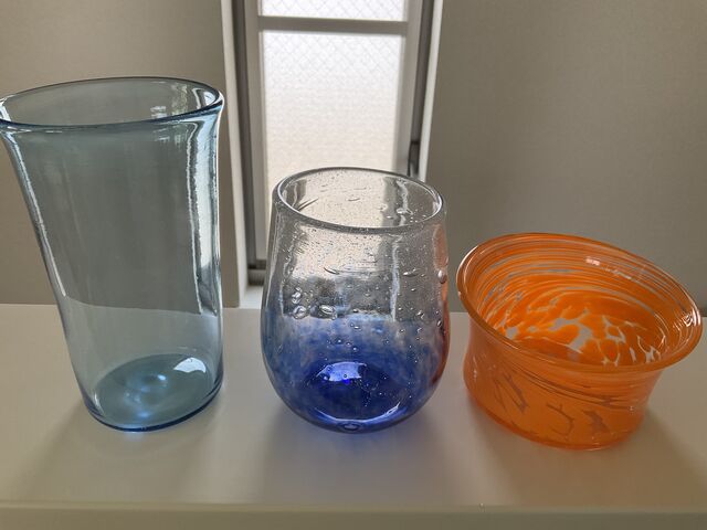 �O���X�Q��450ml������܂��B�^�񒆂͖A�̃I�v�V�����B_�ɍ��ۃK���X�H�[�@���X