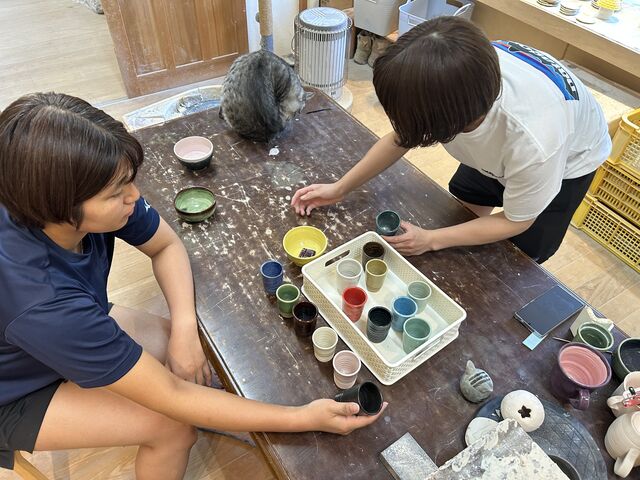 �݂�Ȃł��ꂼ��F�����߂܂����I_���їq