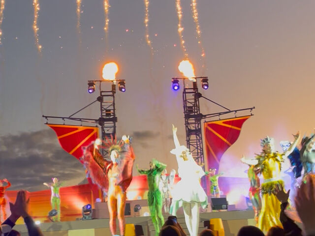 �i�C�g�t�F�X�B�݂�ȂŔ��ŗx���čō��ɐ���オ�����B�̂����ł����B_JUNGLIA OKINAWA(�W�����O���A����)