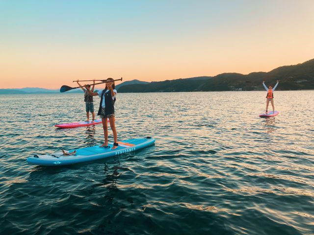 Sunset sup_SUP RESORT CLUB AO(���y���V�����I���[�u)