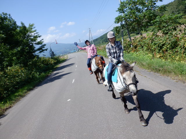 Horse back country