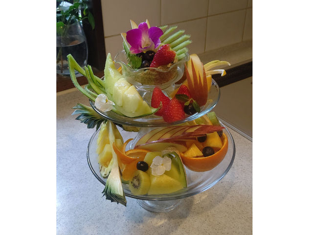 �t���[�c�J�b�g���b�X��(^o^)
�t���[�c�̐H�ׂ₷�����d���������荇�킹���b�X���ł�(*^^*)_�J�[�r���O�A�g���GSHIRAKI