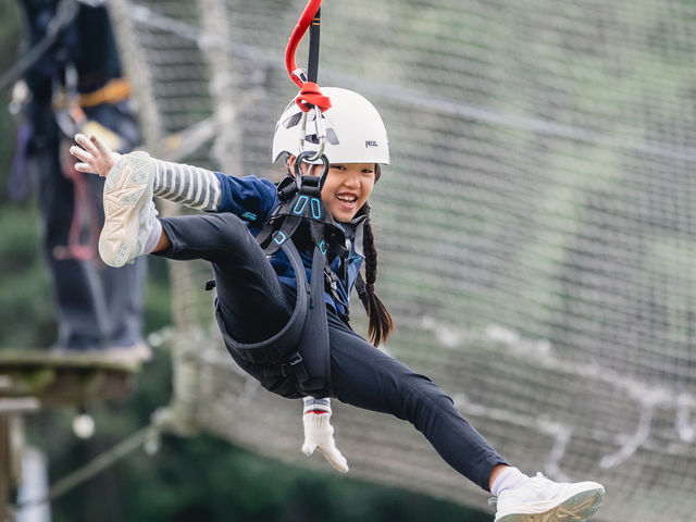 �R�[�X�̍Ō�͔��͖��_�̃W�b�v���C��_�󒆃A�X���`�b�N 58 WILD FOREST ONE