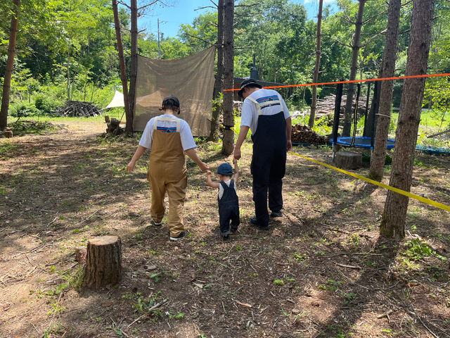 �������q�̃L�����v�f�r���[�ɂ��I_�������� camp&������