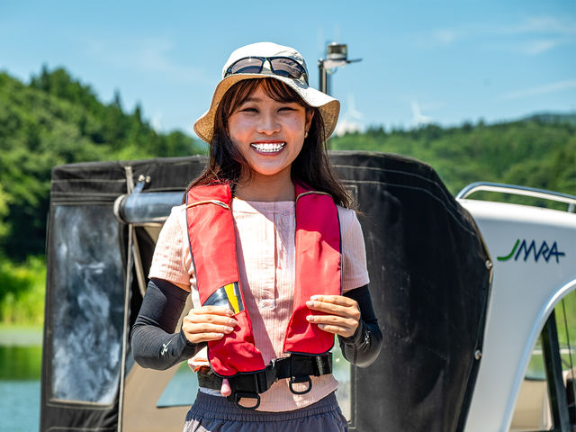 JMRA���D���K�ŉĂ̒��c��΂𖞋i�I���C�t�W���P�b�g�E�K�\�����㍞�݁B�����őD�𑀂�A�ō��̎v���o�����܂��񂩁H_JMRA�{�[�g�h���C�r���O �y���c��΁z