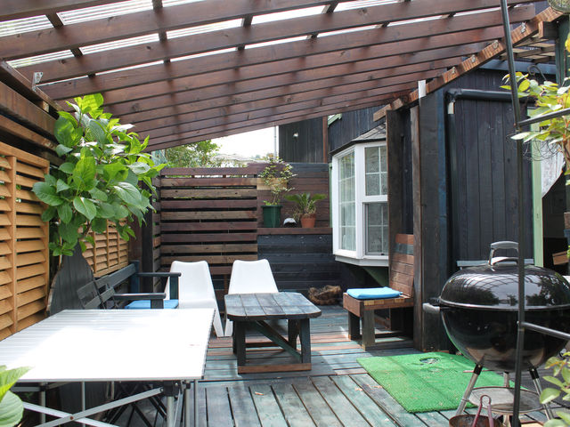 ���Ɩ؂̎� �z���z�b�NBBQ�f�b�L_Garden and Cottage ���Ɩ؂̎�