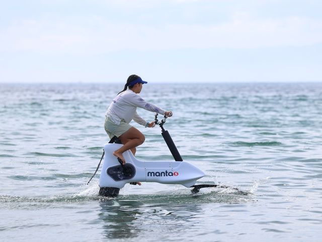 y߂܂II_Hydrofoil Bike