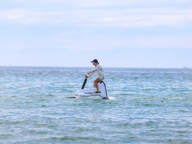 C̃TCNOI@jł鋛邩EEB_Hydrofoil Bike