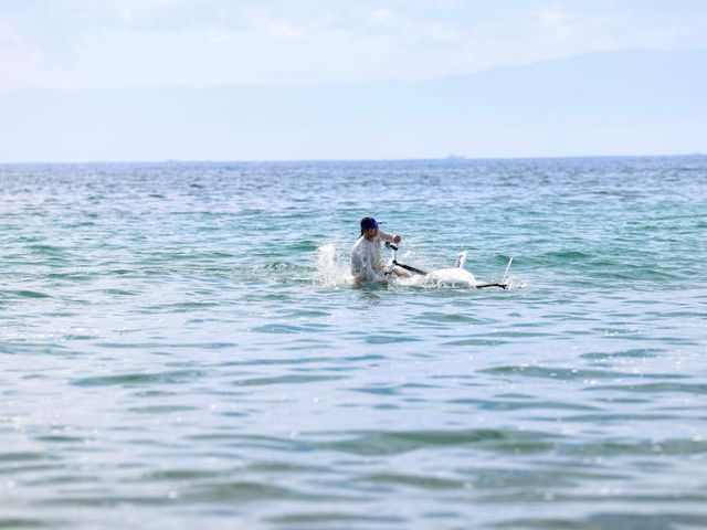 ]ԂƓœ]ԁivj܂B_Hydrofoil Bike