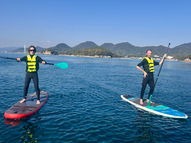 ���˓��̉��₩�ȊC_UMITO-Island SUP Kamijima-