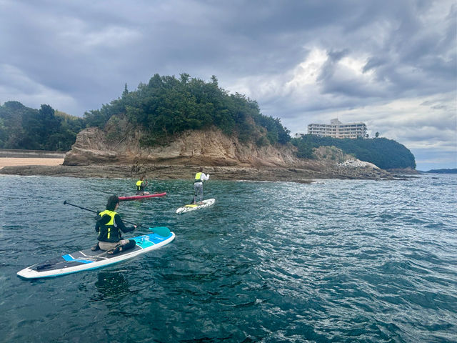 ǂO[vłȏꏊցI_UMITO-Island SUP Kamijima-